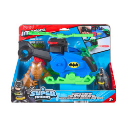 Fisher-Price Imaginext: dc Super Friends - Batcopter vs man-bat Figures & Vehicle (Jml97)