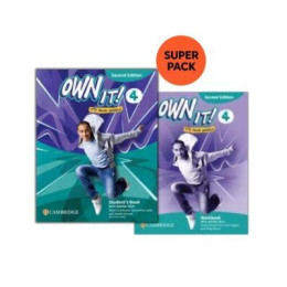 Own it! 4 Super Pack 1 (Student's Book + Workbook + Wordlist) 2nd. Edition