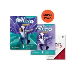 Own it! 4 Super Pack 2 (Student's Book + Workbook + Preliminary for Schools 2 + Wordlist) 2nd. Edition