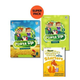 Power up 1 Super Pack 2 (Student's Book + Workbook + 3 Practice Tests Starters + Wordlist) 2026