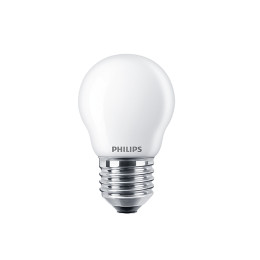 Philips E27led White Matt Ball Bulb 6.5w (60w)) (Lph02364) (Philph02364)