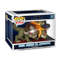 Funko Pop! Deluxe: Solo Leveling - Sung Jinwoo vs Cerberus #2272 Vinyl Figure