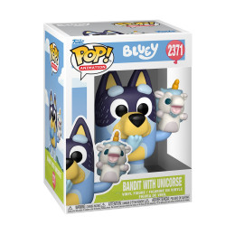 Funko Pop! Animation: Bluey - Bandit With Unicorse #2371 Vinyl Figure