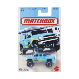 Mattel Matchbox: Chevy Silverado 4x4 Vehicle (Jjr49)