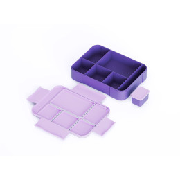 Estia Παιδικο Φαγητοδοχειο Save the Aegean 1330ml με 5 Θηκες Garden Friends