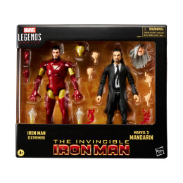 Hasbro Marvel Legends Series: the Invincible Iron man - Iron man (Extremis) & Marvel's Mandarin Action Figures (G0629)
