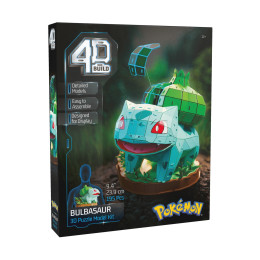 Spinmaster 4d Built: Pokemon - Bulbasaur (6075062)