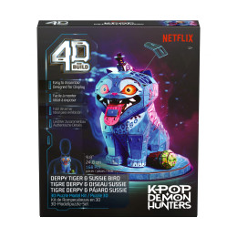 Spinmaster 4d Built: Kpop Demon Hunters - Derpy Tiger & Sussie Bird (6077589)