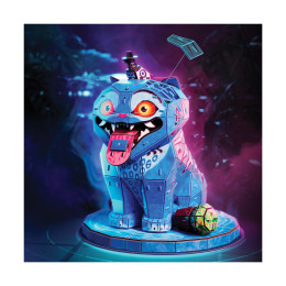 Spinmaster 4d Built: Kpop Demon Hunters - Derpy Tiger & Sussie Bird (6077589)