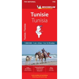 Tunisia - Michelin National map 744