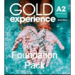 Gold Experience a2 Foundation Pack (sb + Ebook + Online Practice + wb) 3rd ed