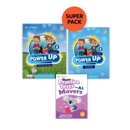 Power up 2 Super Pack 2 (Student's Book + Workbook + 3 Practice Tests Movers + Wordlist) 2026