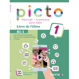 Picto 1 A1.1  Livre d' Eleve + Grammaire (Tout en un)