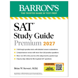 Barrons sat Study Guide Premium 2027 (+ Online Practice)