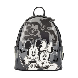 Loungefly Disney: Mickey & Minnie Ghost Light up Glow Mini Backpack (Wdbk4679)