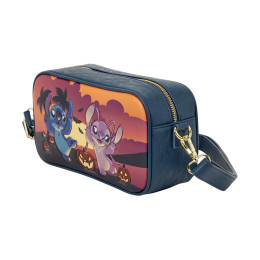 Loungefly Disney: Stitch - Stitch & Angel Halloween Costumes Crossbody bag (Wdtb3565)