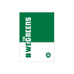 ΤΕΤΡΑΔΙΟ ΡΙΓΕ Β5 40Φ / WE THE GREENS - ΠΑΝΑΘΗΝΑΪΚΟΣ ΜΠΑΣΚΕΤ 6