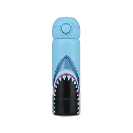 Estia Θερμος Παιδικο Handy Bottle Save the Aegean 470ml Blue fin