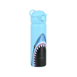 Estia Θερμος Παιδικο Handy Bottle Save the Aegean 470ml Blue fin