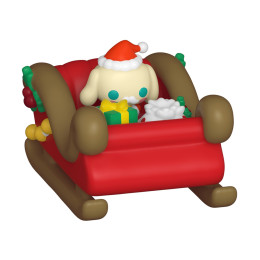 Funko Bitty Pop! Rides: Hello Kitty and Friends (Holiday) - Cinnamoroll & Sleigh Vinyl Figures