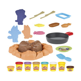 Hasbro Play-Doh: Clay doh Play-doh Bluey Goes Camping Playset (G0229)
