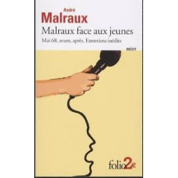 Malraux Face aux Jeunes  Poche