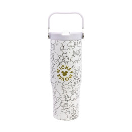 Stor: Mickey Mouse - Signature Insulated Stainless Steel Tubler With Handle (860ml) (31210)