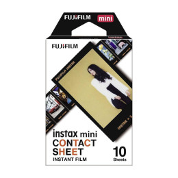 Fujifilm Color Instax Mini Instant Φιλμ (10 Exposures) Contact Sheet (16746486) (Fjm16746486)