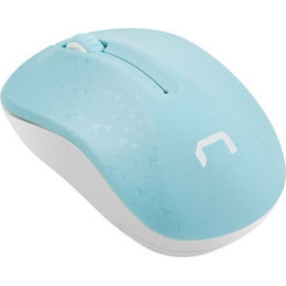 Natec Toucan Wireless Optical Mouse 1600 dpi - Blue-White (Nmy-1651) (Ntcnmy-1651)