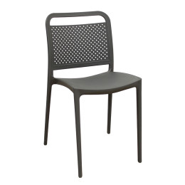 LORA DARK GREY ΚΑΡΕΚΛΑ ΠΟΛ/ΝΙΟΥ 41X49X78εκ.