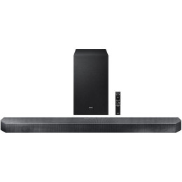 Samsung Soundbar Q600h 3.1.2ch Wireless Dolby Atmos q-Symphony Spacefit Sound pro (hw-Q600h) (Samhw-Q600h-en)