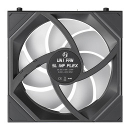Lian li uni fan sl inf Flex - Black - Wireless 120 (1pc) Case fan - no Controller Included