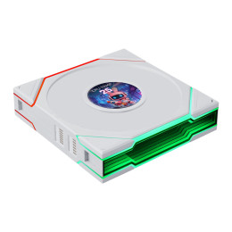 Lian li uni fan tl-lcd Flex Wireless 120 White (1pc) Case fan - no Controller Included