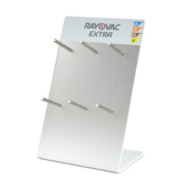 Rayovac Hearing aid Display / Battery Stand 6 Hooks (Ray20486)