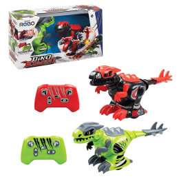 Silverlit Robo Σετ 2 Τηλεκατευθυνόμενα Ρομπότ Dino Kombat