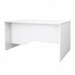 Γραφείο Επαγγελματικό Venturo Megapap Χρώμα Λευκό 150x80x75εκ.