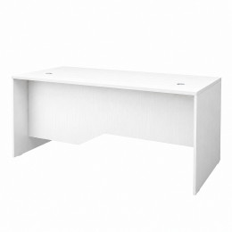Γραφείο Επαγγελματικό Venturo Megapap Χρώμα Λευκό 180x80x75εκ.