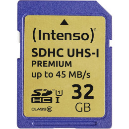 Intenso Sdhc Card 32gb Class 10 uhs-i Premium (3421480) (Inte3421480)