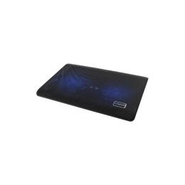 Esperanza Tivano Cooling pad για Laptop έως 17.3" με 2 Ανεμιστήρες και Φωτισμό (Ea144) (Espea144)