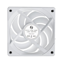 Lian li uni fan cl Flex Wireless 120mm Reverse White (3pcs) - Argb -l-Wireless - pwm - w/ Controller