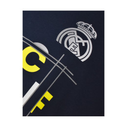 Real Madrid cf Official t-Shirt – Navy 'rmcf' Graphic Print – Size m (Rm1ce113)