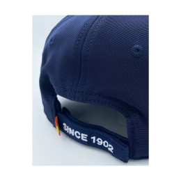 Real Madrid cf Official cap – Navy Embroidered Crest – Size u (Rm3go12)