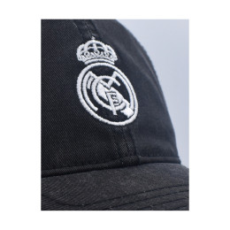 Real Madrid cf Official cap – Washed Black Cotton cap – Size u (Rm3go26)