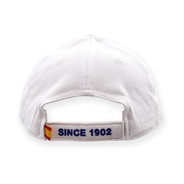 Real Madrid cf Official cap – White Classic cap – Size u (Rm3go3)