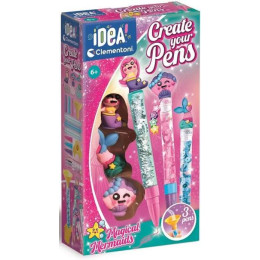 Μαθαινω & Δημιουργω: Create Your Pens 3τεμ Mermaids, Bff, Butterflies (Τυχαια Επιλογη)