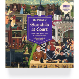 The World of Scandals at Court: 1000 Pieces Jigsaw