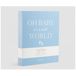 Άλμπουμ Φωτογραφιών Printworks Baby It's A Wild World Blue 21x28cm PW00520