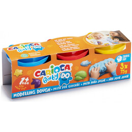 Πλαστοζυμαράκια Carioca Baby Do 3 τμχ 75gr 43179