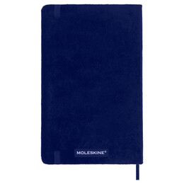 Moleskine Ruled Notebook Hard Cover Large Limited Edition Velvet Notebook Purple