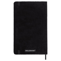Moleskine Ruled Notebook Hard Cover Large Limited Edition Velvet Notebook Black